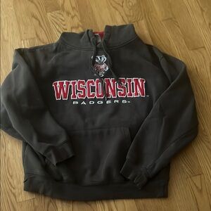 Vintage Wisconsin Badgers Hoodie